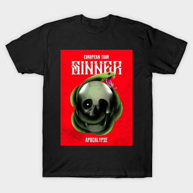 Sinner Apocalypse T-Shirt by AladdinHub